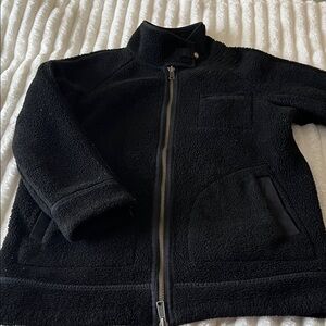 Madewell Black Sherpa Jacket